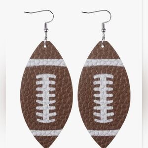 Football earrings